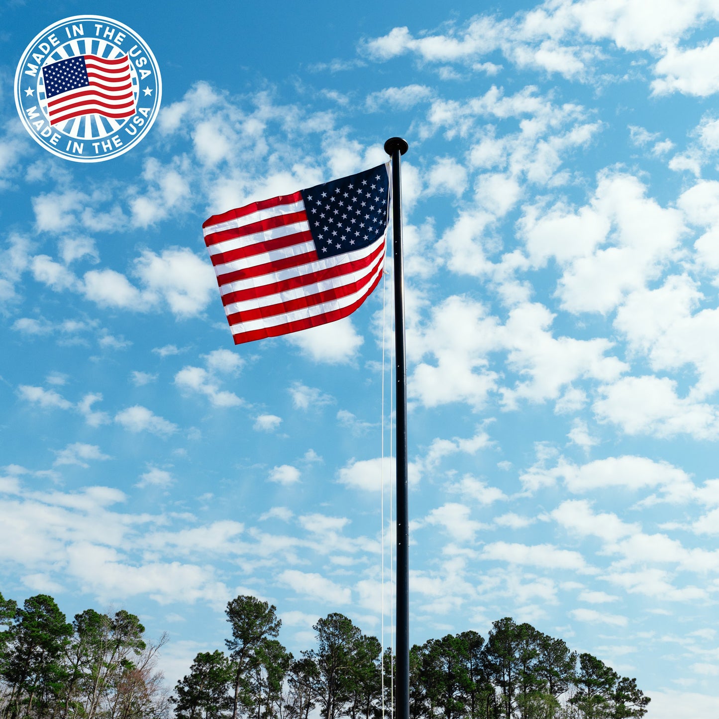Americana - 24ft American-Made Flagpole Kit